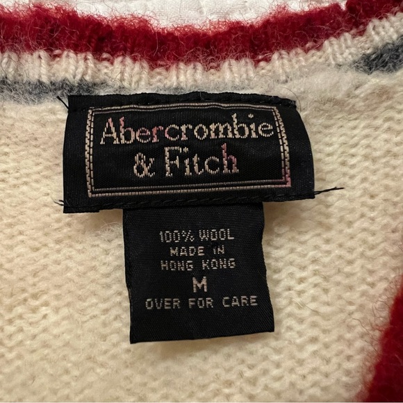 Vintage Abercrombie Wool Sweater Vest - Picture 10 of 13
